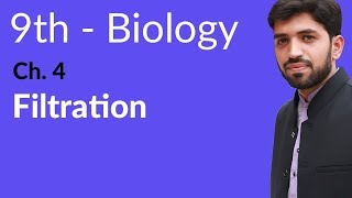 Matric part 1 Biology Filtration Biology  Ch 4 Cell  9th Class Biology [upl. by Madra]