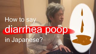 Lets learn Japanese  diarrhea poop  long ver [upl. by Auod214]