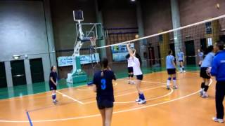 Volley allenamento dei palleggiatori [upl. by Nodnrb]