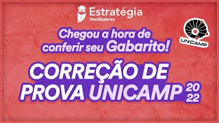 Gabarito UNICAMP 2022  1ª Fase  Correção de prova AO VIVO [upl. by Albrecht]