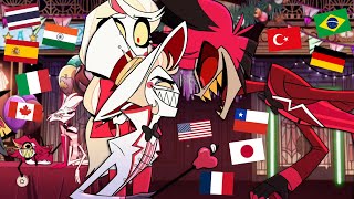 Alastor curses at Lucifer in DIFFERENT LANGUAGES Hazbin Hotel S1E5 SPOILER WARNING [upl. by Cristobal]