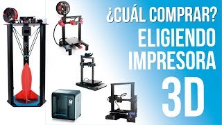 🤔 Cómo elegir la MEJOR IMPRESORA 3D ❓  👉 Precios y dónde comprar 💰  CURSO de IMPRESIÓN 3D [upl. by Norrahc]