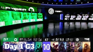 FLY vs TSM  Day 1 LCS 2022 Lock In Groups  FlyQuest vs TSM full game [upl. by Rehm]