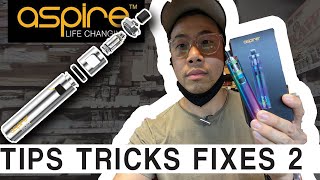 Aspire Pocke X  Trouble shoot video tips and tricks Part 2 [upl. by Schafer]