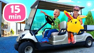 Lucky gioca con le macchine 🚗🚕🚙 I migliori episodi 🐰 Video per i bambini piccoli [upl. by Epp]