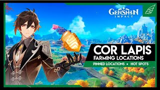 Cor Lapis Farming Locations  Genshin Guides [upl. by Aret60]