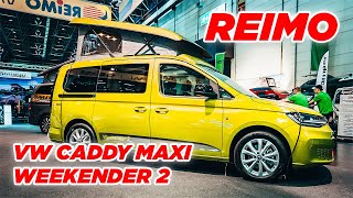 MESSENEUHEIT Reimo VW Caddy Maxi Weekender 2 Camper [upl. by Castorina]