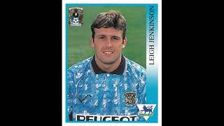 STICKERS PANINI ENGLISH CHAMPIONSHIP 1994 ALL TEAMS [upl. by Nalo]