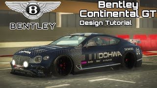 Bentley Continental GT Livery Tutorial  Car Parking Multiplayer [upl. by Leirud]