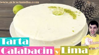 TARTA de CALABACÍN y LIMÓN o LIMA😍🍋😋 Receta fácil  287 [upl. by Analise292]