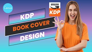 Create a Halloween Book Cover With Me Amazon KDP book cover designstepbystep [upl. by Nillok]