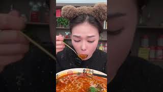 MUKBANG beef bone marrow ASMR  The best of delicious Xiao Xuan food 64 shorts [upl. by Stephens]