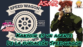 KAKYOIN NORIAKI X Listener ASMR  â€œAgente Especial de la F SPEEDWAGONâ€ [upl. by Nilesoj]