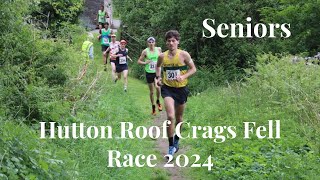 Senior Hutton Roof Crags Fell Race 2024 [upl. by Joost]