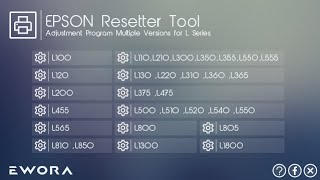 Epson Resetter Tools All in One Software Download Epson resetter toolEpson Resetter Tools L series [upl. by Conchita135]