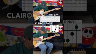 Clairo  Bags guitar tutorial clairo [upl. by Lucy664]