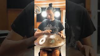 Lets play handpan  Opsilon G2 Hijaz percussion handpan drums [upl. by Yukio209]