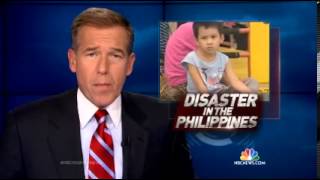 Typhoon Haiyan Disaster NBCNightlyNews 11112013 [upl. by Garrett]