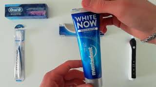 Mentadent White Now Dentifricio Sbiancante Dentifricio di discreta qualità 🆗🆗 [upl. by Nodnar]