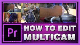 Adobe Premiere Pro CC Multicam  How to Create a Multicam Sequence in Premiere Pro CC 2018 [upl. by Ogir]