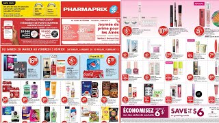 Circulaire Pharmaprix Québec 🇨🇦  28 Janvier  03 Février [upl. by Netsyrk]