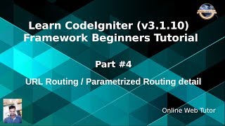 Learn CodeIgniter v3110 Framework Beginners Tutorial 4  URL Routing in CodeIgniter [upl. by Celesta977]