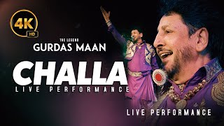 Gurdas Maan Challa  Hauli Hauli Chal Kudiye  Live performance [upl. by Wilde49]