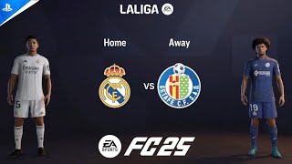 FC 25  Real Madrid vs Getafe Ft Mbappe Belligham  La Liga 202425  PS4™ 4K60 [upl. by Victor471]