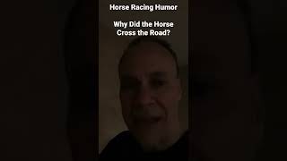 Horse Racing Humor  Why Did the Horse Cross the Road [upl. by Sitoiyanap534]