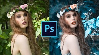 Truco Como Editar Fotos En Photoshop  Efectos Para Fotos 💙 [upl. by Halihs501]