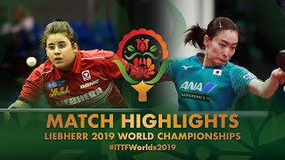 Kasumi Ishikawa vs Amelie Solja  2019 World Championships Highlights R64 [upl. by Calore818]