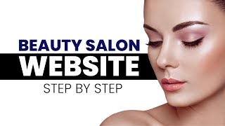 How to Make a Beauty Salon  Spa  Barber Shop Website in WordPress  Phlox Theme amp Elementor FREE [upl. by Cestar251]