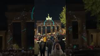 Festival of Lights Berlin 24 Brandenburger tor [upl. by Naujd]