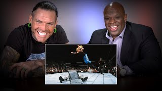 Jeff Hardy amp DVon Dudley rewatch their classic TLC Match WWE Playback [upl. by Garibold]