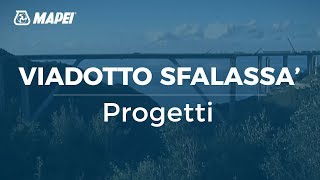 Viadotto Sfalassà sulla SARC  Ripristino calcestruzzo [upl. by Irv]