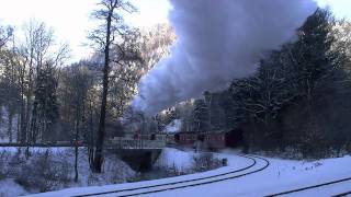 Sonne Dampf und Schnee im Harz [upl. by Adnelg]