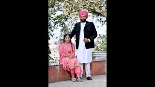 Live Wedding  Harpreet singh amp Manpreet kaur  Lucky Studio Abiana [upl. by Anertac]