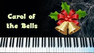 Carol of the Bells  Advanced Piano Arrangement  with piano sheet [upl. by Janey]