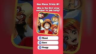 The One Piece Quiz Time anime quiz onepiece luffy world travel explore triviaquiz [upl. by Cullie]