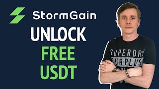 StormGain Trading Tutorial  How To Use Your FREE USDT [upl. by Ayotak]