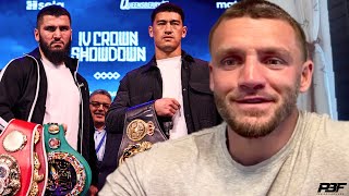 JOE SMITH JR FOUGHT ARTUR BETERBIEV AND DMITRY BIVOL COMPARES POWER amp SKILLS ZURDO RAMIREZ REMATCH [upl. by Zil216]