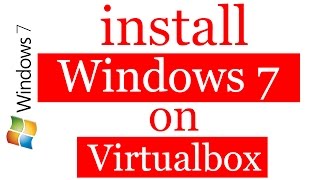 How to install Windows 7 on Virtualbox amp Fix Full Screen Problem [upl. by Allecsirp518]