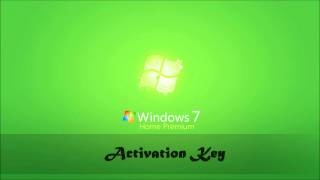 Activation Key of Windows 7 Home Premium [upl. by Rennerb]