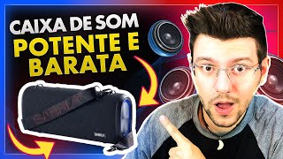 Caixa De Som SABALA DR107 60W  A Mais Potente e BARATA Unboxing  JivoChat [upl. by Nira816]