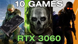 RTX 3060  10 Games Tested  1080p i512500H  Acer Nitro 5 Gaming Laptop Benchmarks [upl. by Lalitta266]