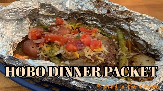 HOBO DINNER PACKETS  Easy Dinner Idea [upl. by Murtha]