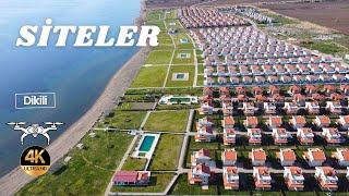 Elityar Sitesi Sahili Drone 4K [upl. by Ityak]