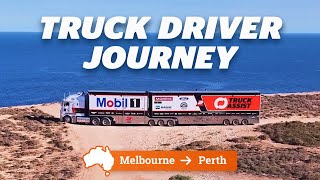 Walkinshaw Andretti United Truck Driver Journey From Melbourne to Perth [upl. by Tegdirb120]