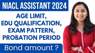 NIACL ASSISTANT 2024  SalaryEligibilityQualificationExam Pattern etc Banker Couple [upl. by Katerina]