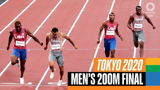 Mens 200m final 🏃‍♂️  Tokyo Replays [upl. by Ativahs947]